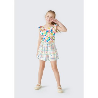 Shorts Infantil Menina Reto Estampado Hering Kids