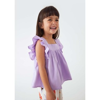 Bata Infantil Menina Toddler Com Babados Hering Kids