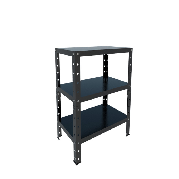 Armário Aço Pequeno P 45kg 3 Bandejas Bipartida 65cm x 30cm x 45cm Var Cor - PAI C2