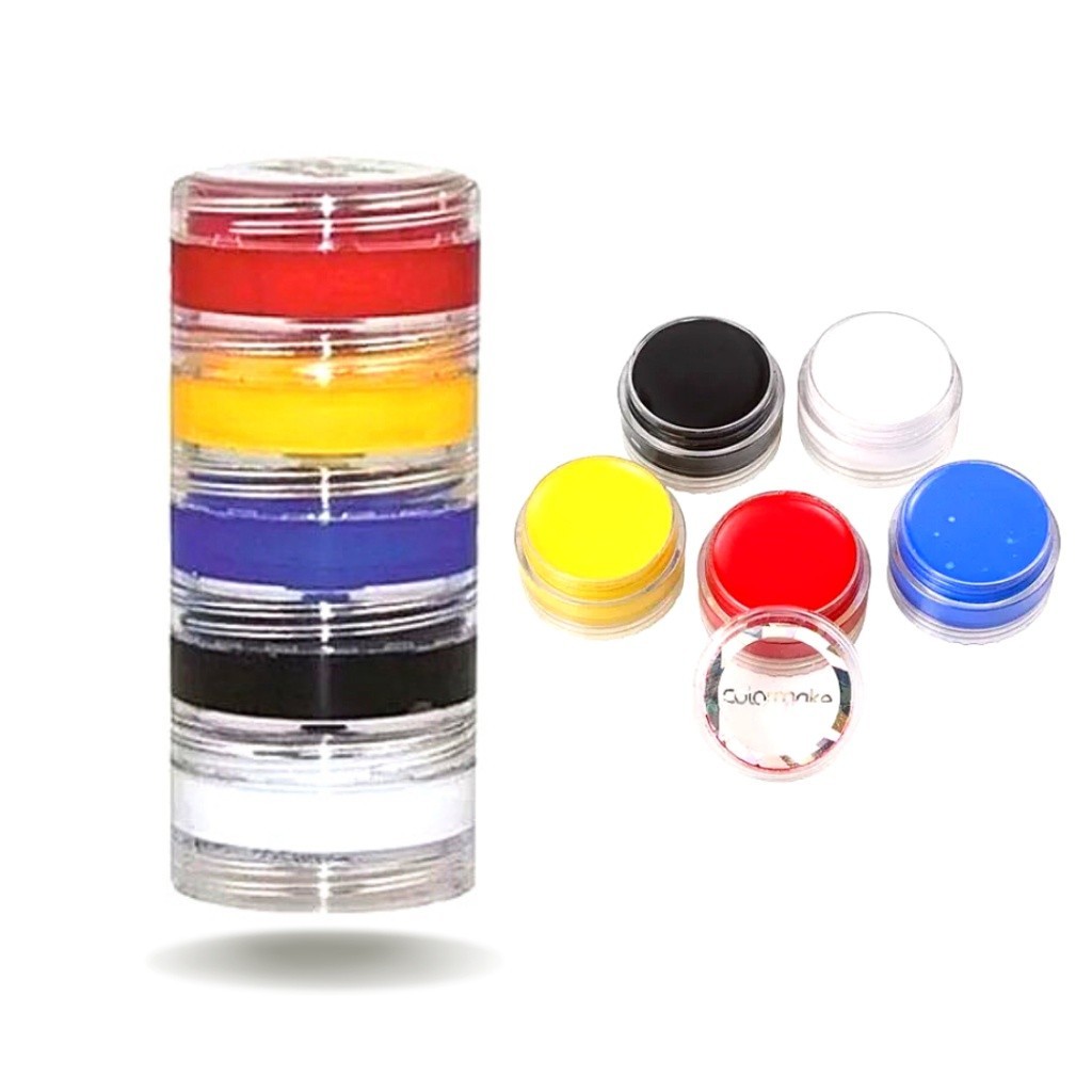 Tinta Cremosa Colormake (5 Cores) Carnaval