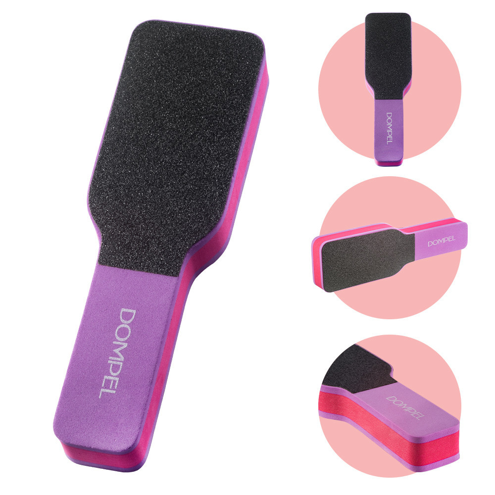 Lixa Para Pés Pedicure Profissional Eva Raquete Dupla Face Grossa Finas ...