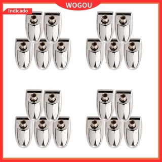 {WOGOU} 20 Ganchos de Tambor de Ervilhas para Kit de Peças de Pacote de Bateria