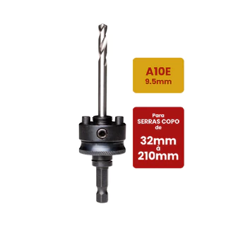 Suporte Fixo Serra Copo Broca Extendida 9,5Mm 3/8