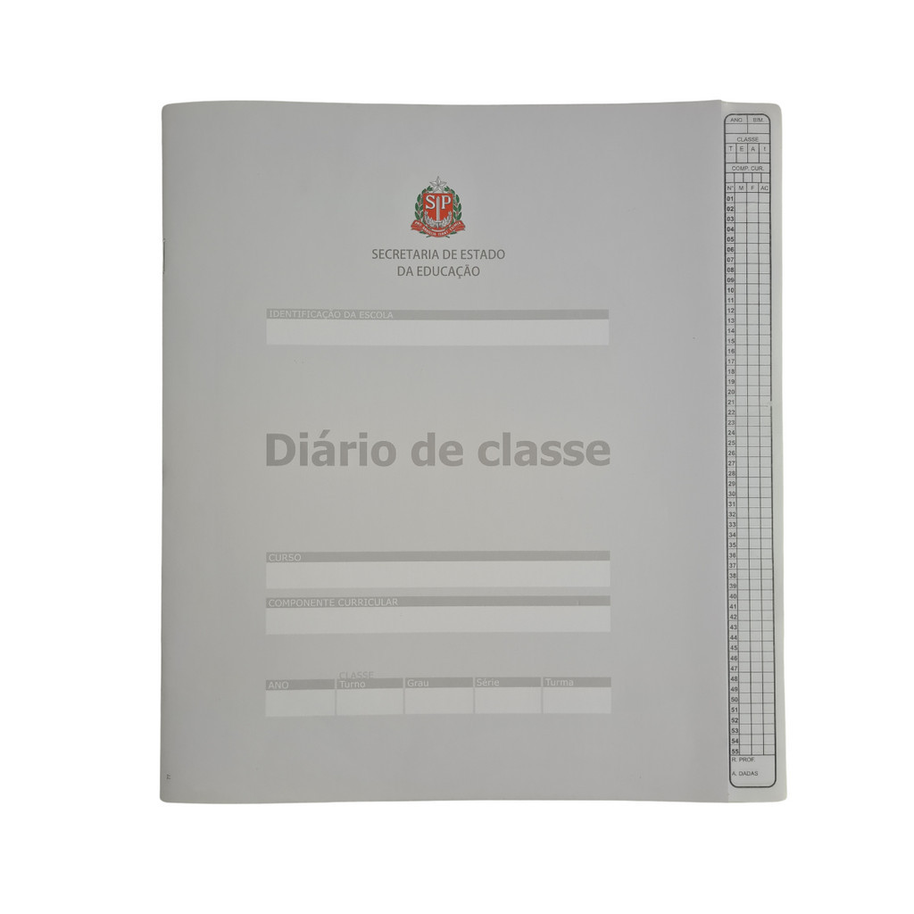 Diário De Classe Bimestral Oficial Estado De Sp 8fls Tamoio Shopee Brasil