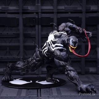 Marvel Homem Aranha Venom SHF Edward Brock Articulações Móveis PVC Action Figure Modelo Brinquedos