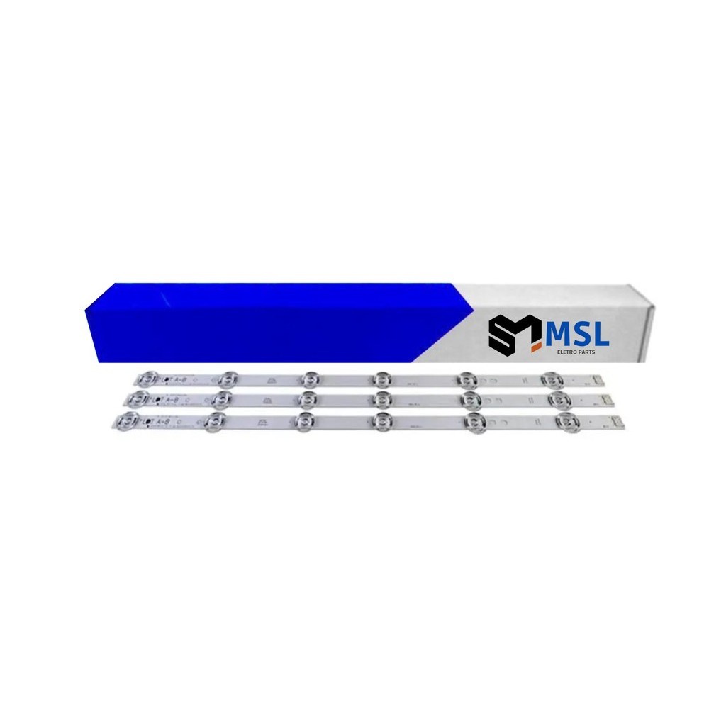 Kit Barras Led Compatível 32lb550b 32lb560b 32lb570b 32lf510b 32ly340