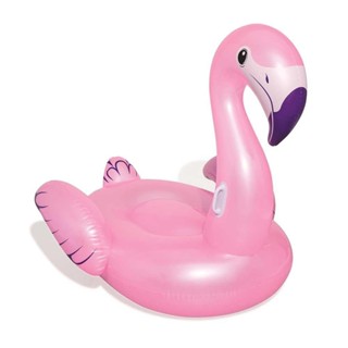Boia inflável individual no formato de Flamingo luxo para adultos - Bestway
