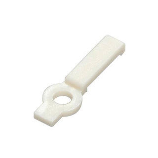 Clipe Fixador Suporte para Fita LED 8mm Kit Pacote com 20 Unidades