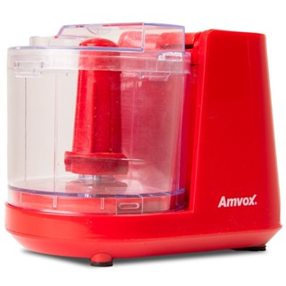 Mini Processador de alimentos 100 watts - APR 1001 Red Amvox