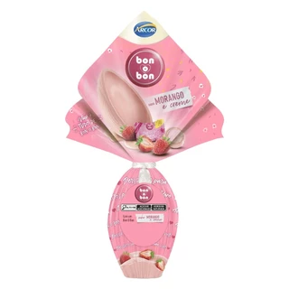Ovo De Páscoa Bonobon Creme de Morango Arcor 150g