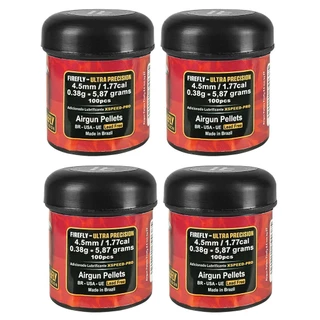 4un - CHUMBINHO FIREFLY ULTRA PRECISION 4.5MM 5.87GR 100UN - FF