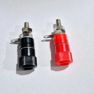 KIT com 4 x Borne Banana Pequeno 11x33mm (2 x VM + 2 x PT) 28.043.1
