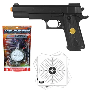 Airsoft 6mm P169 1911 Double Eagle Spring 200fps + BBS 0.12g