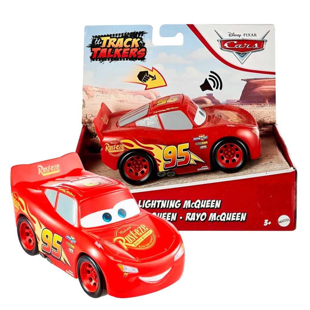Brinquedo Carros Relâmpago McQueen C/ Som GXT28 - Mattel | Shopee Brasil