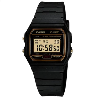 Relógio Casio Masculino Digital Original Presente Moda Gift Aniversário Tendência Estilo Homem Marido Esposo Namorado Pai Barato F-91WG-9QDF