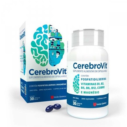 Suplemento Alimentar CerebroVit 30 Capsulas – União Quimica