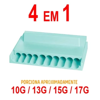 Enrolador De Doce Placa Boleadora 10g 13g 15g 17g Cor Azul Docinhos e Brigadeiro