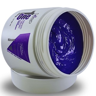 Máscara Intensificadora Preto Azulado Intenso 500g - One Blond - Snep Cosmeticos