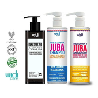 Infusão, Shampoo E Condicionador Juba Widi Care 500ml