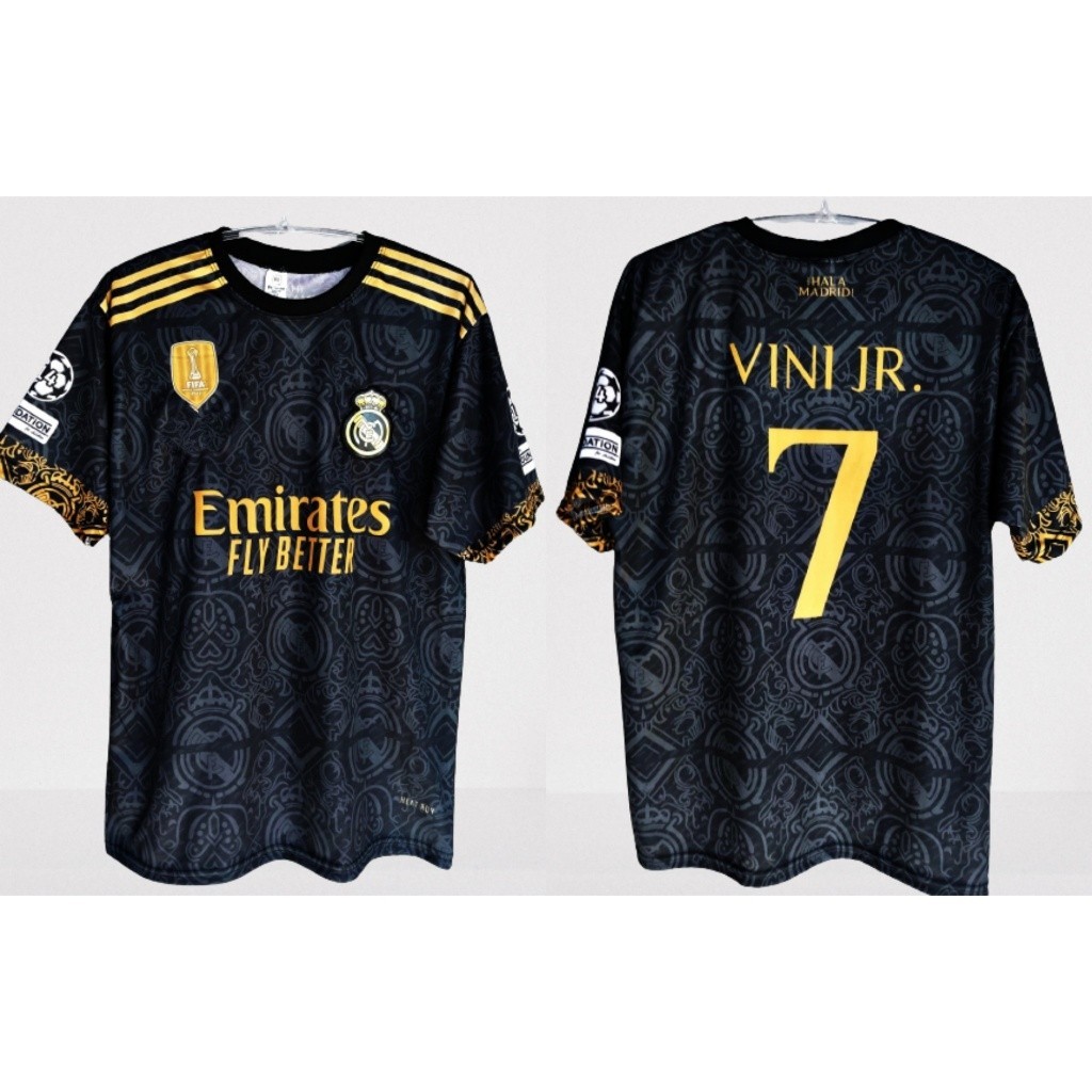Não Perca! Camisa Time Real Madrid Vini Jr - Futebol Europeu 2023 Compre!!