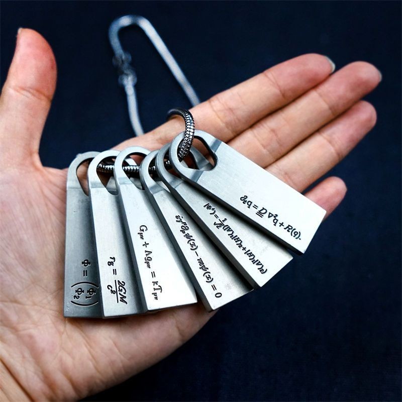 Death Stranding Merchandise Game Pingente Crossbow Pingente Death Stranding Fórmula Física Colar Conjunto de 6 peças Pre