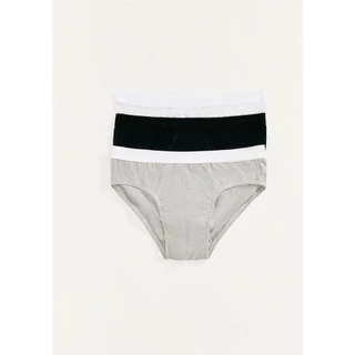 Kit 3 Cuecas Slip Em Malha Hering em Oferta na Shopee