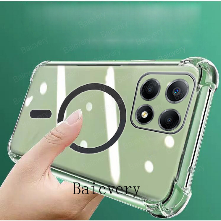 DENDICO Cover per Huawei Honor X8 5G / Honor X6 5G, Premium Portafoglio PU Custodia in PU