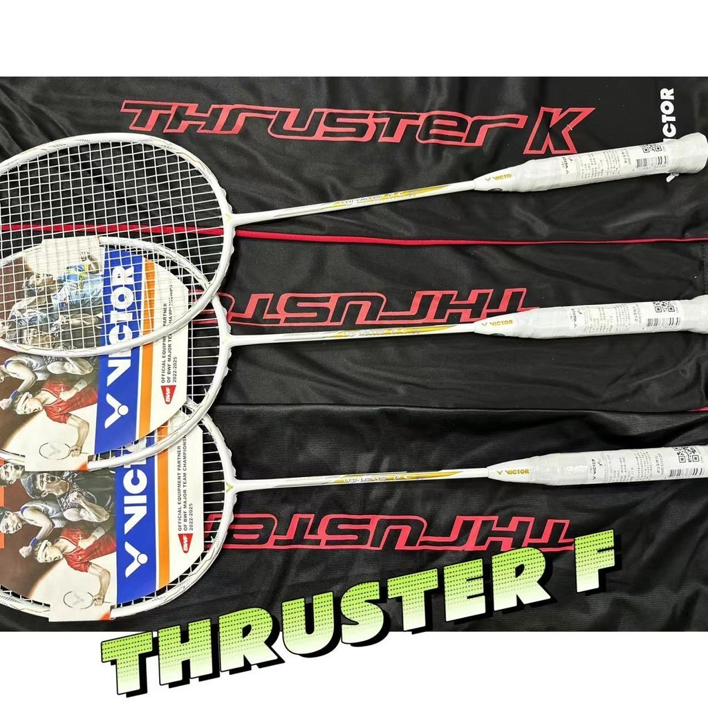 VICTOR Thruster F 1pc Badminton Raquete THUSTER Simples Flexível