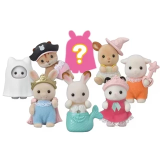 Sylvanian Families Baby Makeup Will Blind Bag Box Confirmado Meninas Brincando De Casa Boneca Floculante (C) Presentes Do Dia Das Crianças m410