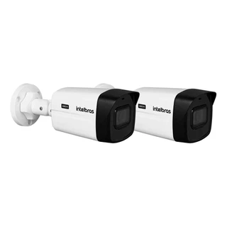 Kit 2 Câmeras Intelbras VHD 5830 B 4K 8MP HDCVI Lente 2.8mm Infravermelho 30 Metros