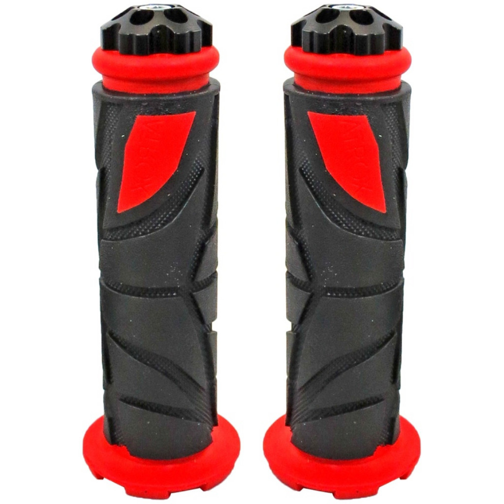 Manopla Moto Colorido Atrox Esportiva Zx 375-2 ( Dourado / Preto