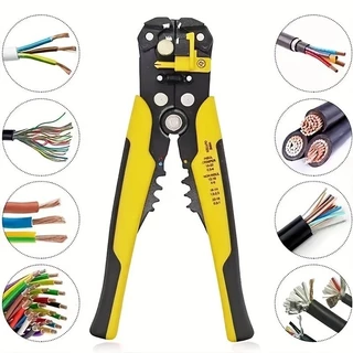 Alicate Automático Decapador Crimpador Alicate de Eletricista Descacador Fios Decapador Fio Automático 5 Em 1 em Oferta na Shopee
