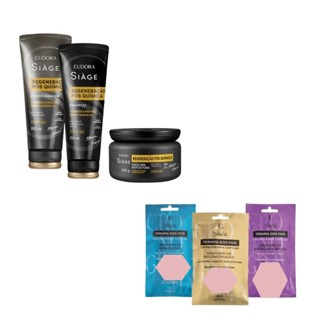 Kit Eudora Regeneração Pós Química Cronograma Capilar