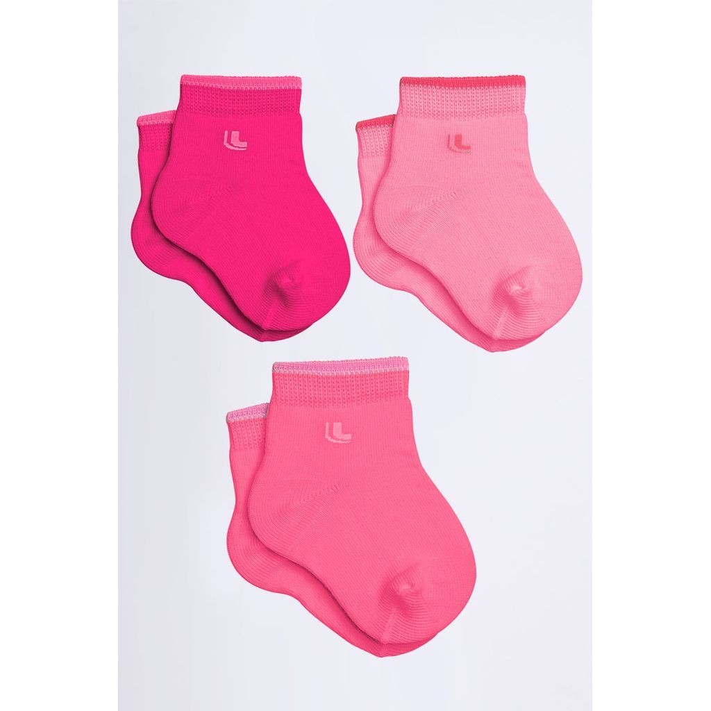 Kit com 3 Pares de Meia Adulto Lupo