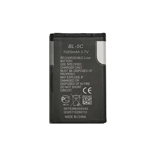 Bateria compatível Nokia Bl-5c 3.7v 1020 Mah