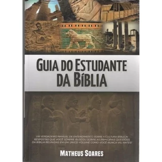 Guia Do Estudante Da Bíblia | Matheus Soares em Oferta na Shopee