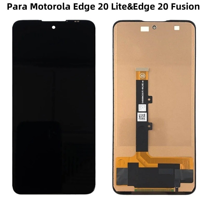 LINER Cover Per Motorola Edge 20 Lite / Fusion – Custodia Glitter Con Farfalle, Morbida E Antiurto