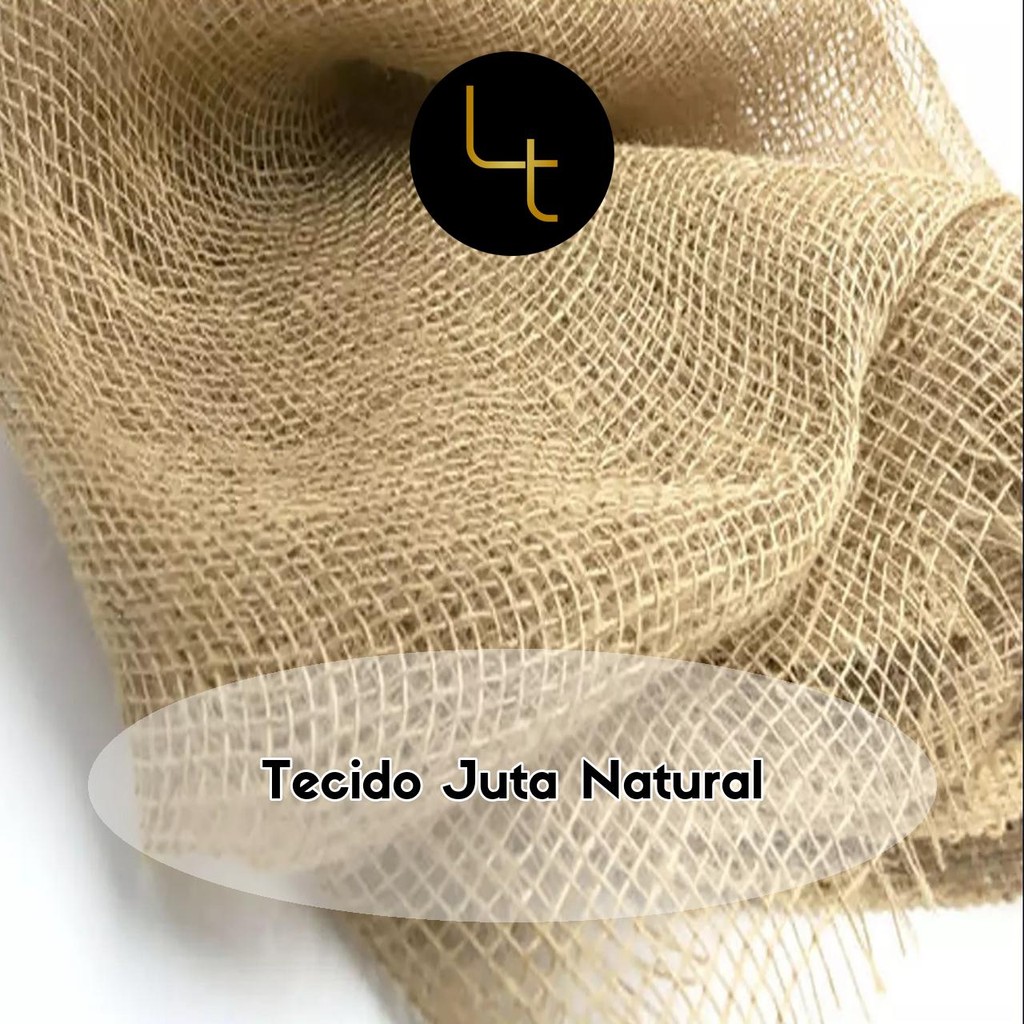 10 Metros Tecido Juta Natural (10m x 1m) | Shopee Brasil