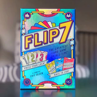 Jogo De Cartas Flip 7 Sorte Estratégia Viciante De Ritmo Rápido Tabuleiro Para Aprender E Fácil De Ensinar Festa Família