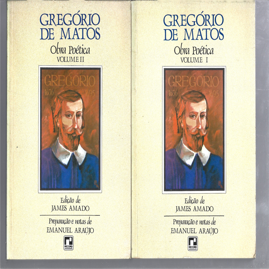 obra poética 2 volumes autor gregório de matos | Shopee Brasil
