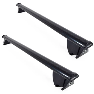 Rack De Teto Bagageiro Farad Aço Iron2 Preta 120cm Hilo Volvo XC60 2011 em diante