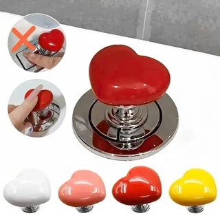 Kit 2 Botão De Descarga Para Vaso Sanitário Formato decoração Criativo Botão De Descarga