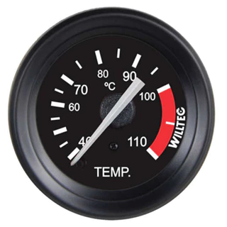 Manômetro Temperatura De Água Mecânico Caminhão Willtec 3Mts