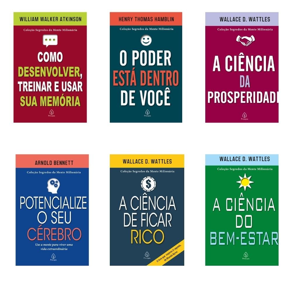 Kit Livro - Coleção Segredos da Mente Milionária II