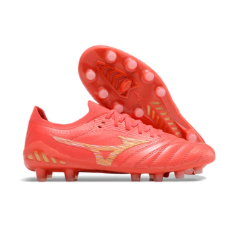 Original Sapatos De Futebol De Campo De Couro Masculino NEO III FG Botas de futebol