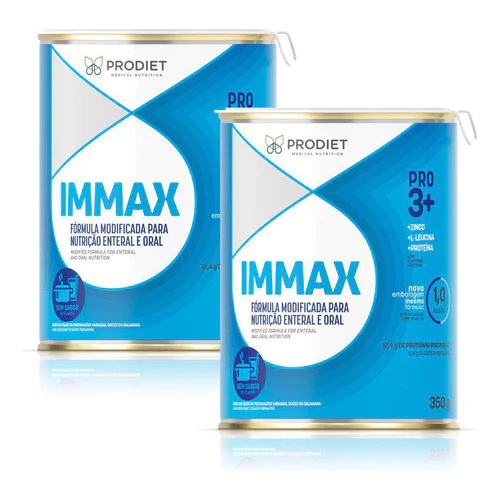 Kit Com 2 Unidades De Immax 350g Prodiet Sem Sabor