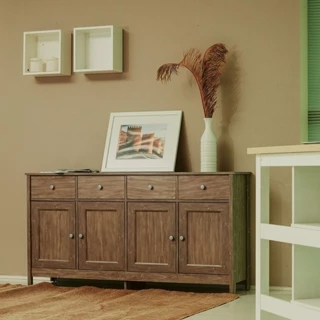 Aparador Buffet Ditália 4 Portas 4 gavetas R-626 Diamond