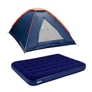 Barraca de Camping Panda NTK 2 pessoas e coluna d