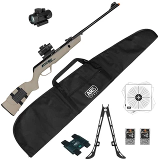 C RED DOT CARABINA DE PRESSÃO CBC JADE M C RED DOT CARABINA DE PRESSÃO CBC JADE MAIS NITRO DESERT 5.5MM