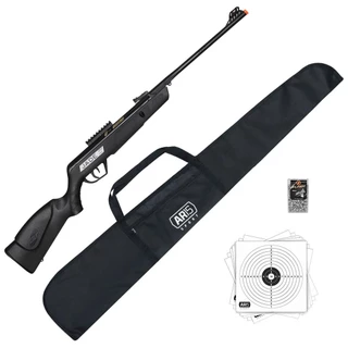 CARABINA DE PRESSÃO CBC JADE MAIS PRETA 5.5MM + TÁTICO 05